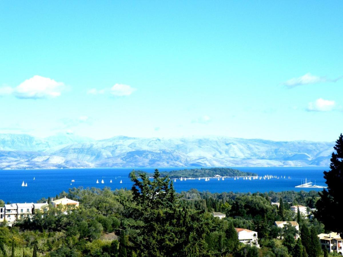 Stone Studio In Nature With View To Corfu Town! Evropouloi Екстер'єр фото