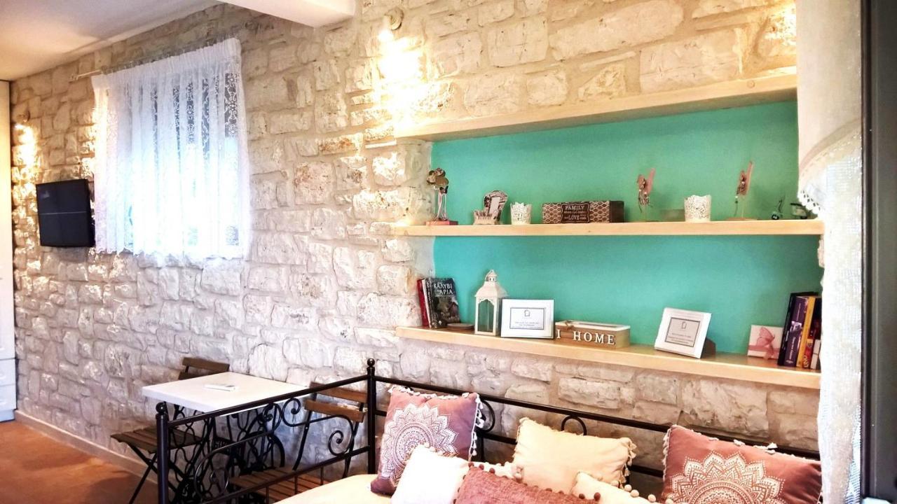 Stone Studio In Nature With View To Corfu Town! Evropouloi Екстер'єр фото